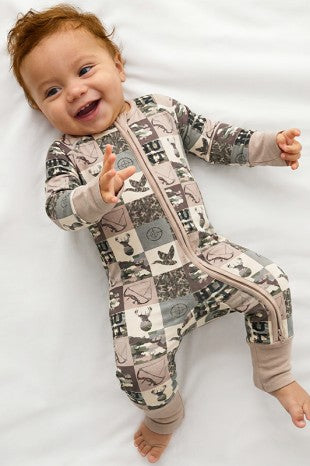 Camo  Patch Zippy