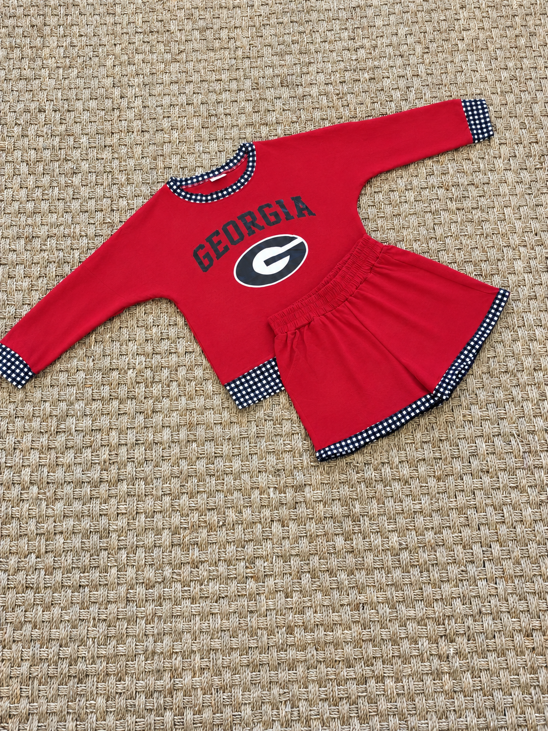 Saturday In Athens Girls Shorts Set