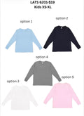 Youth Lats Brand Long Sleeve