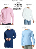 Adult Comfort Color T-Shirt Long Sleeve