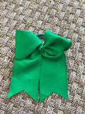 Green Pony Tail Bow