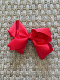 Large Red Bow