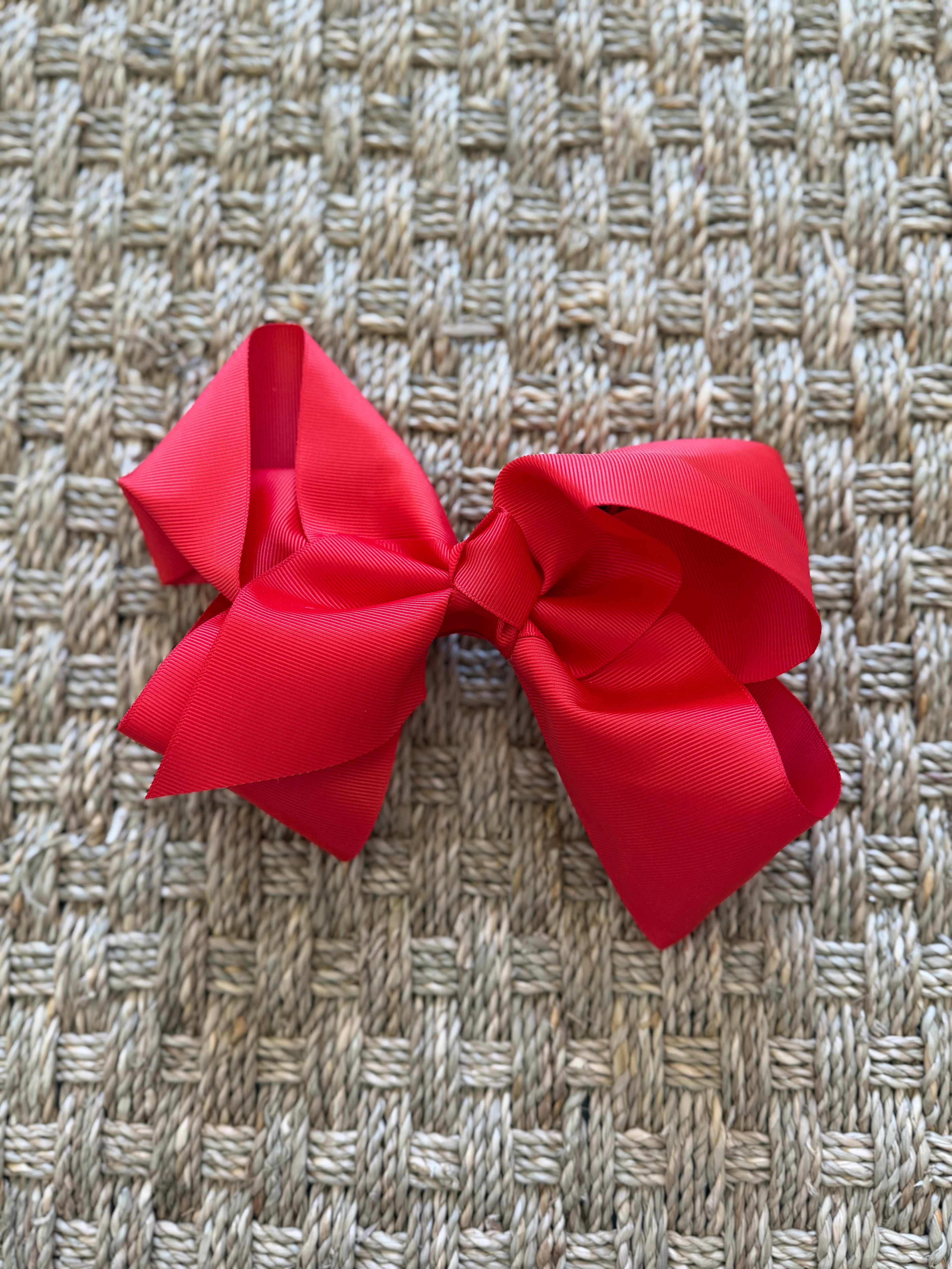 Large Red Bow