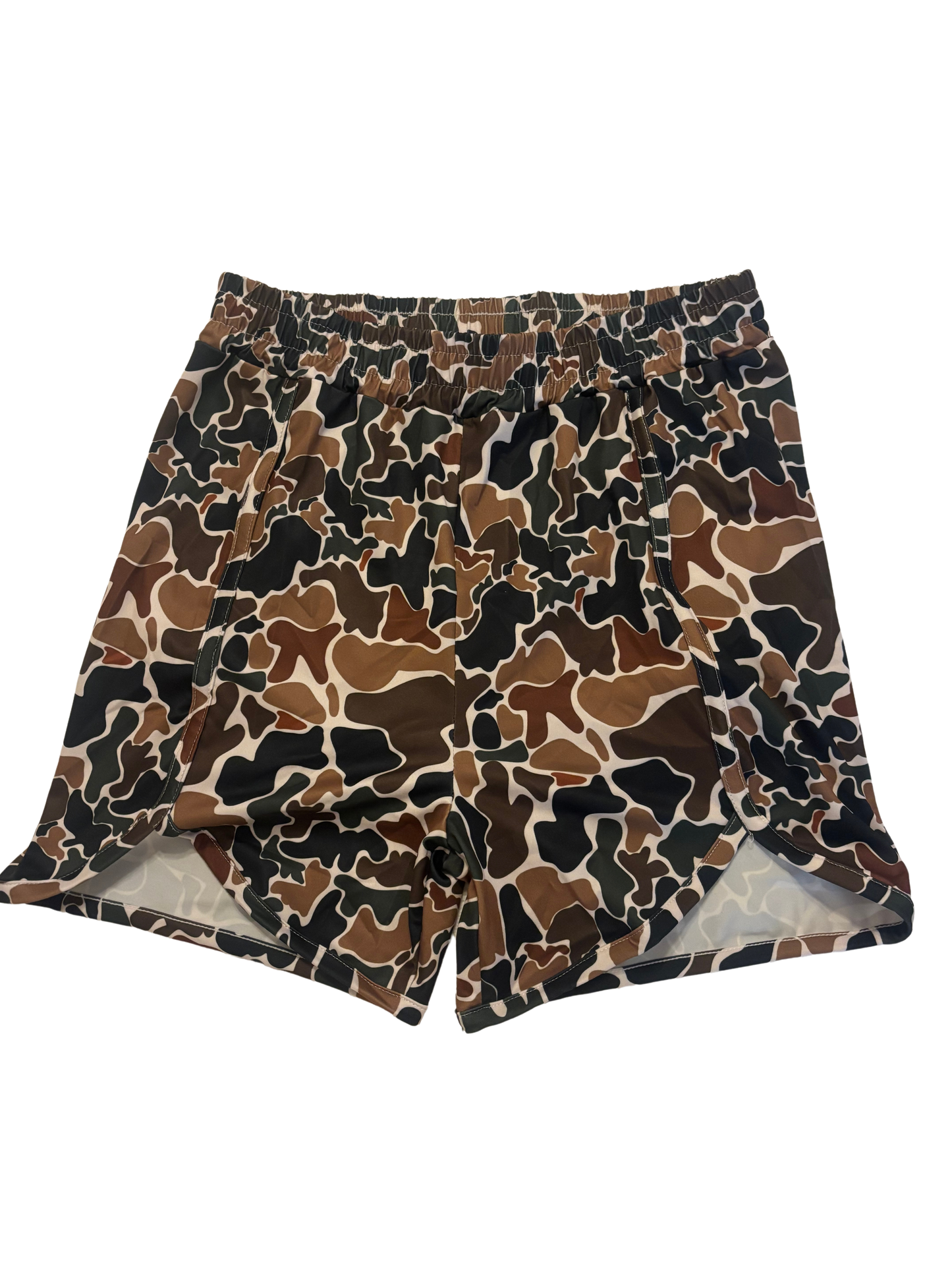 Women’s High waisted Camo Shorts