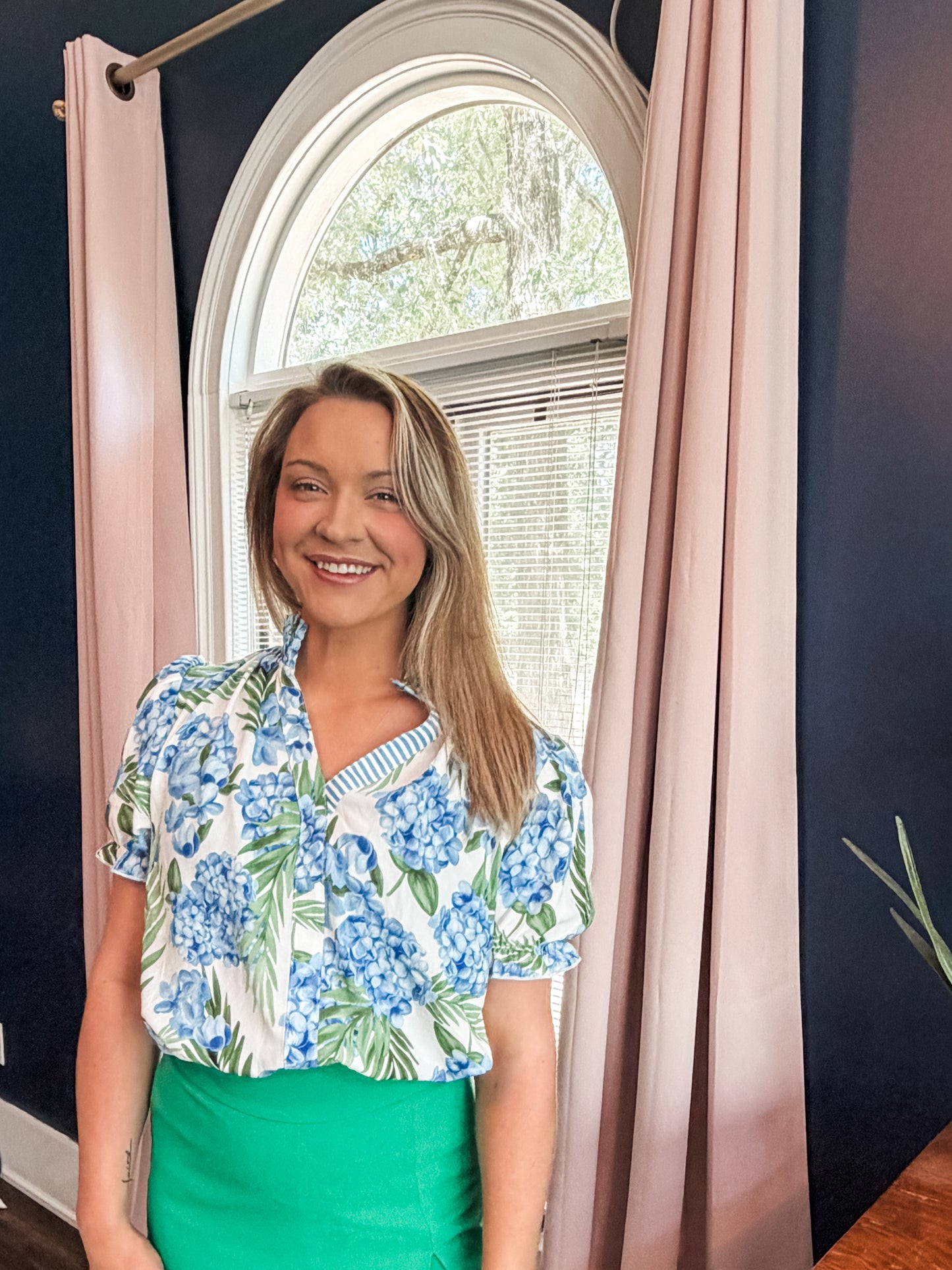 Coastal Garden Blouse