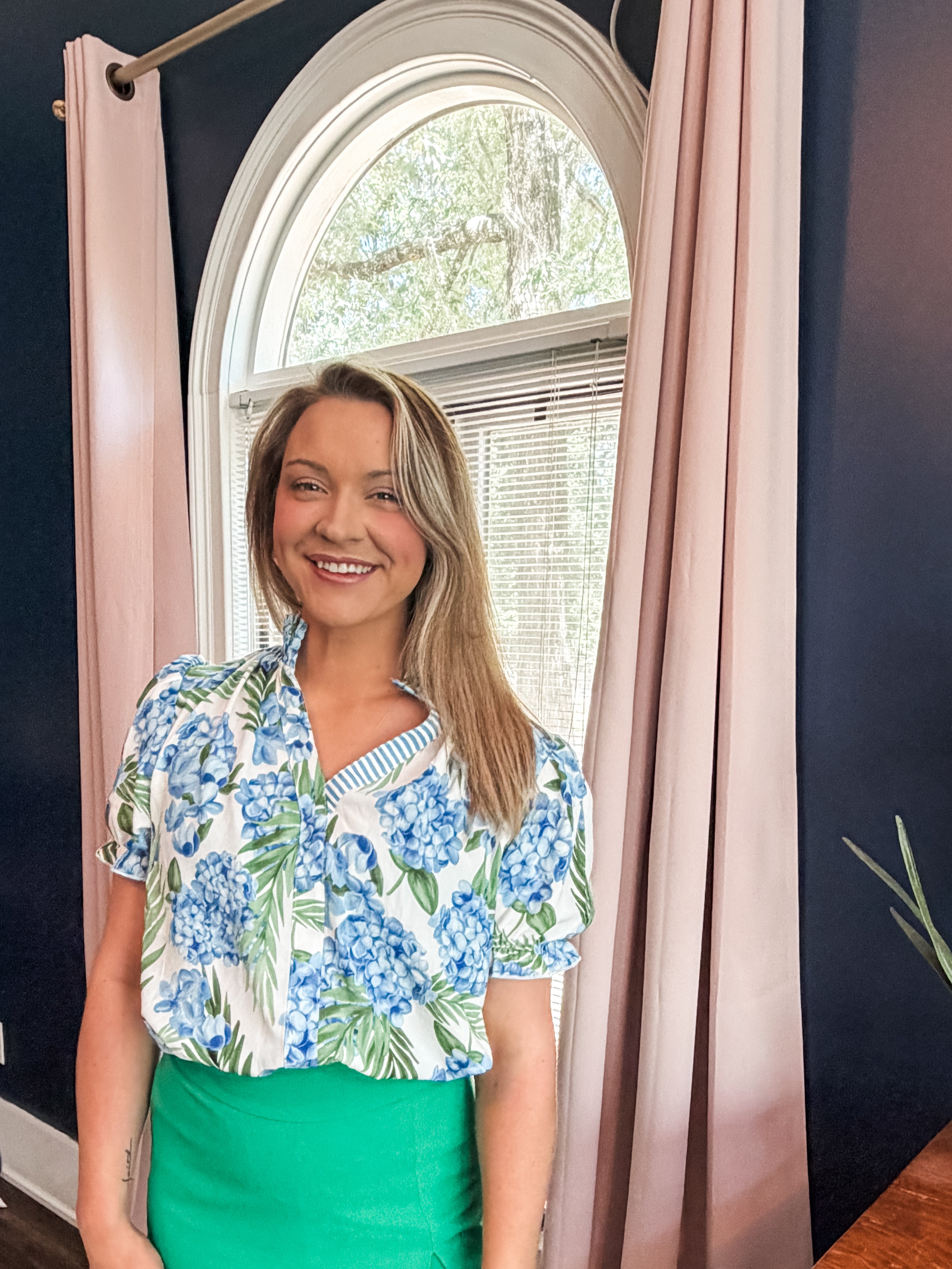 Coastal Garden Blouse