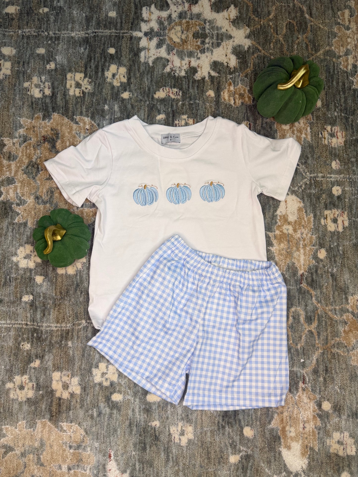 Gingham & Gourds Set