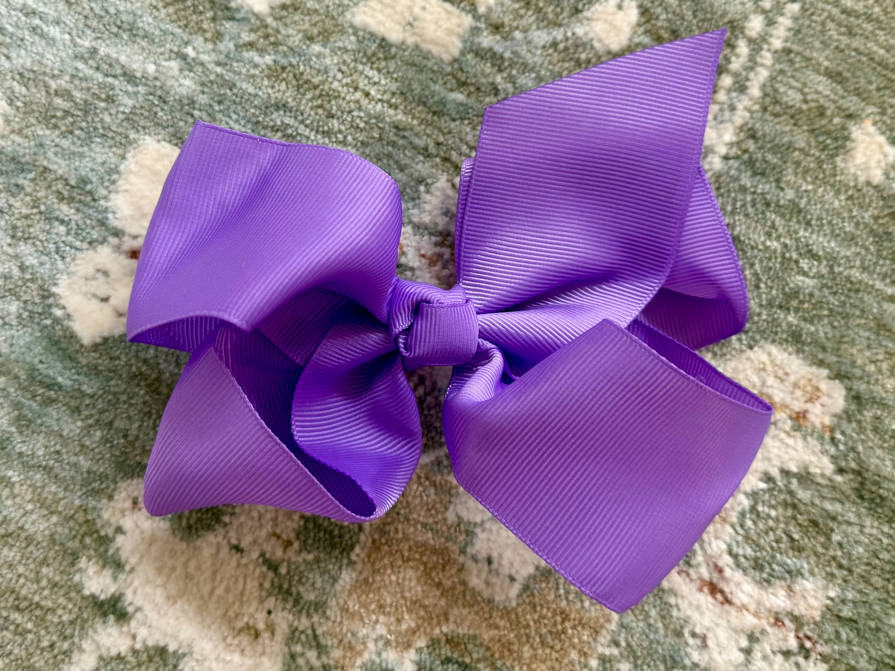 Large Purple Bow
