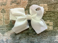 Large White Bow