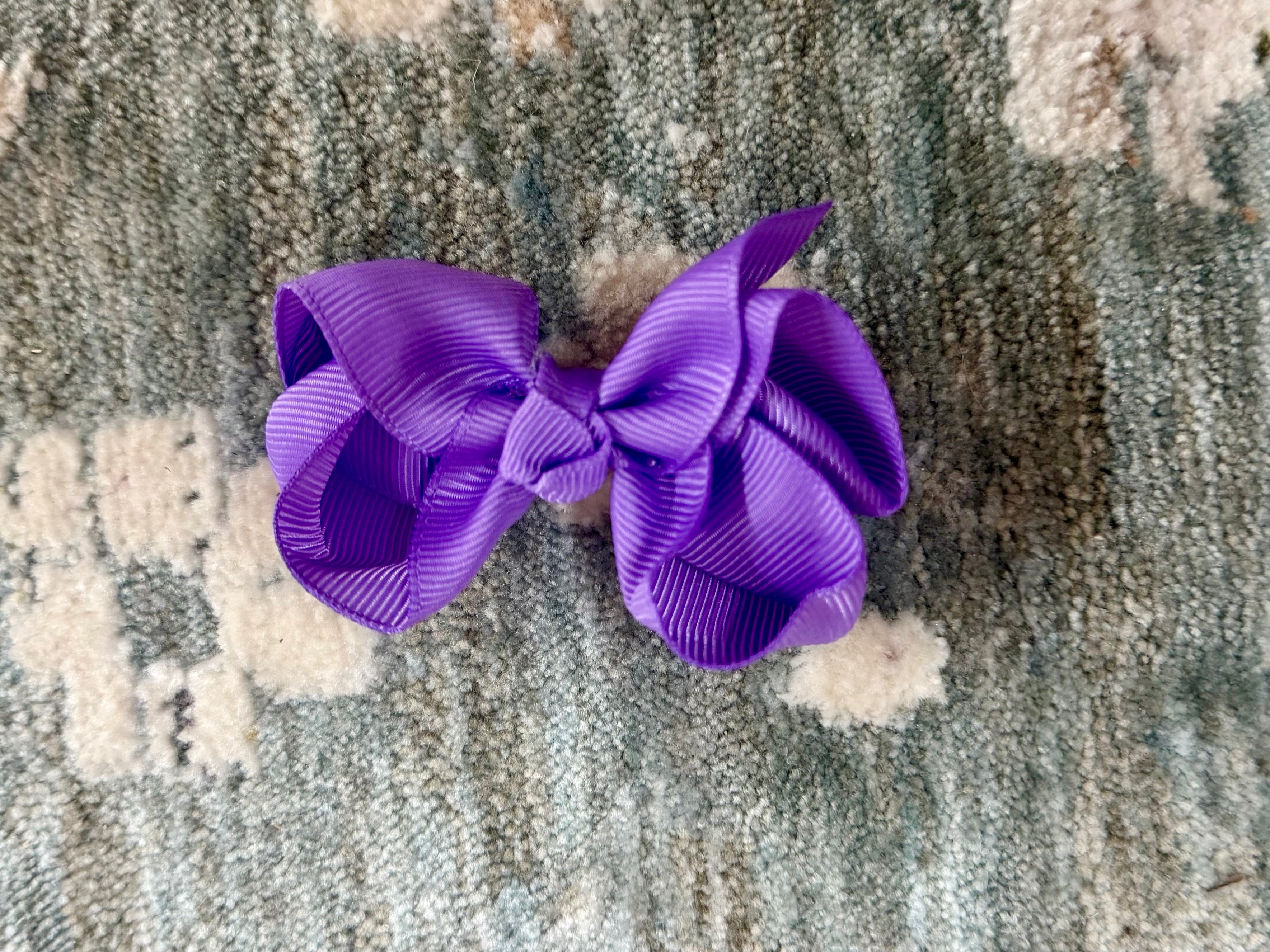 Small Purple Bow
