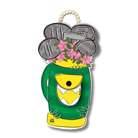 Azalea Gold Door Hanger